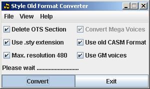 Style Old Format Converter