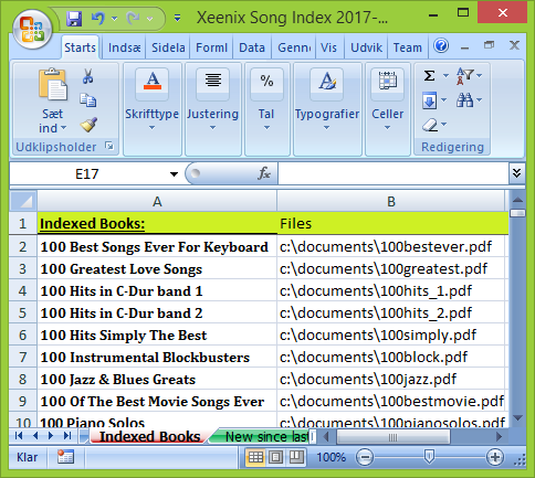 Song Books Manager