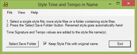 Style Time and Tempo in Name
